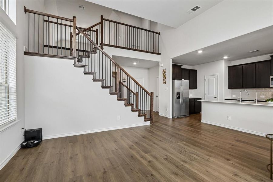 Furnished interior view inside a new home in Silverado, Aubrey (Image 32).