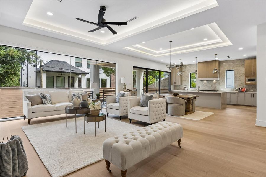 Furnished interior view inside a new home in , Houston (Image 10). Furnished interior view inside a new home in , Houston (Image 10).