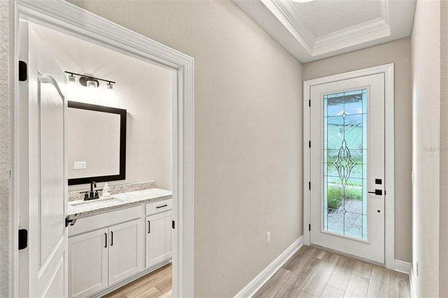 Furnished interior view inside a new home in Reunion Village, Kissimmee (Image 8).