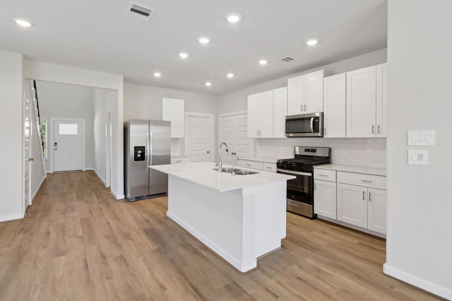 Photo is not of the actual home, but is an inspirational photo of builder’s model home and may depict options, furnishings, and/or decorator features that are not included