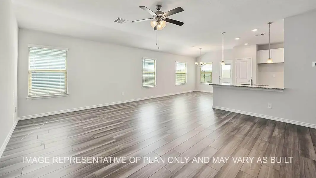 Spacious, unfurnished interior of a new home in Southern Pointe, College Station (Image 6).