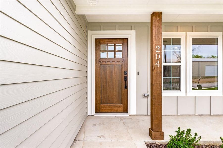 Exterior details and patio area of a home in , Whitesboro (Image 3). Exterior details and patio area of a home in , Whitesboro (Image 3).