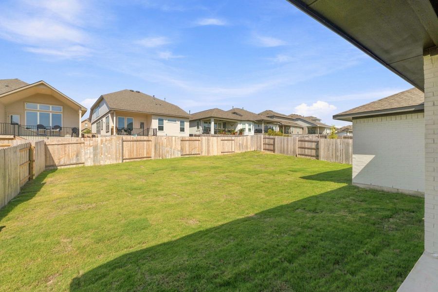 Exterior details and patio area of a home in Nolina, Georgetown (Image 22).