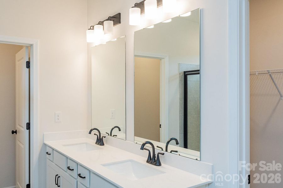 Furnished interior view inside a new home in Country Club Village, Salisbury (Image 7).