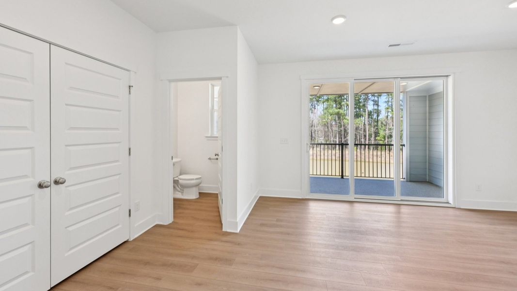 Furnished interior view inside a new home in Bayberry, Raleigh (Image 13).