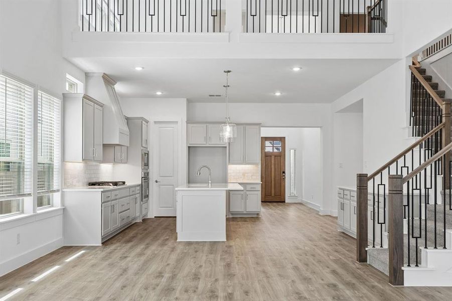 Furnished interior view inside a new home in Painted Tree Woodland West, McKinney (Image 16).