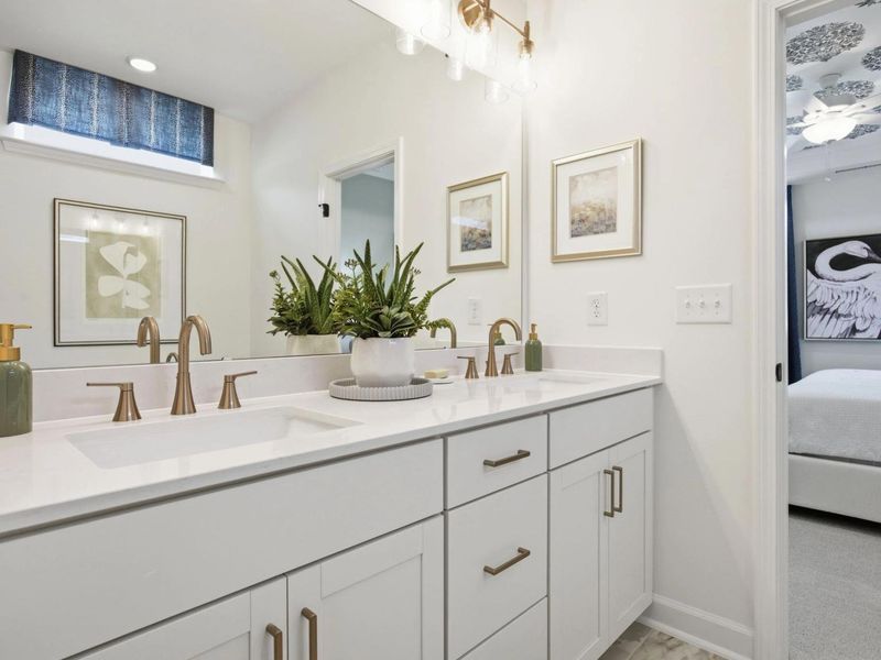 Representative furnished interior of a home built from the The Ashport G by Davidson Homes LLC in Enclave at Belmont, Belmont (Image 13).