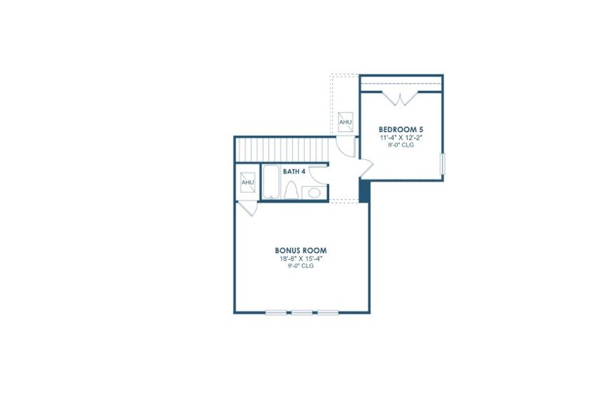 2D floor plan layout for the Islamorada II by Homes by WestBay in Oakfield, Parrish, FL (Image 4).