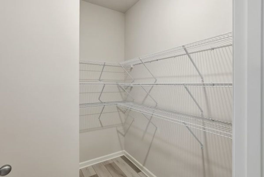 Representative unfurnished interior of a home built from the Clayton by Piedmont Residential in Hampton Ridge, Jefferson (Image 19).