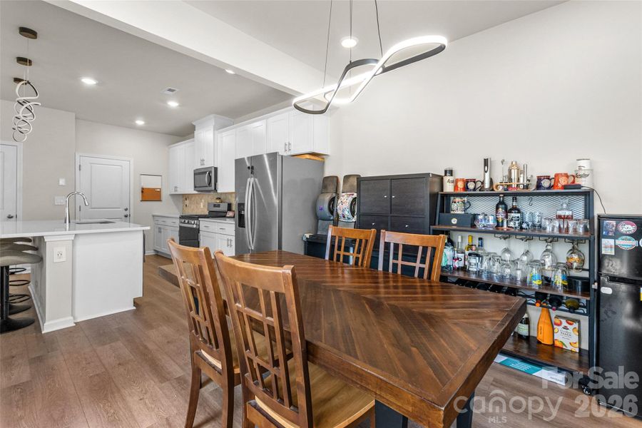 Furnished interior view inside a new home in Monterey Park, York (Image 9).