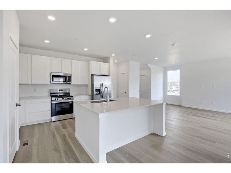 Furnished interior view inside a new home in Timber Lark, Fort Collins (Image 4).