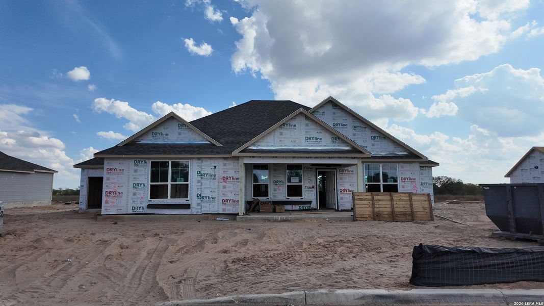 In-progress construction of a new home in Wildwood Reserve, San Antonio, TX (Image 5).