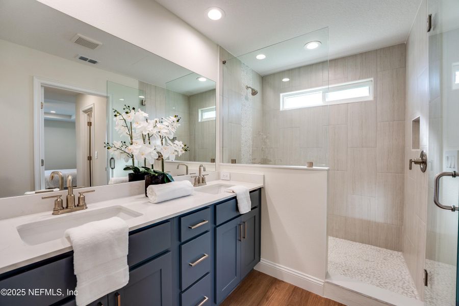 Furnished interior view inside a new home in , Jacksonville (Image 9).