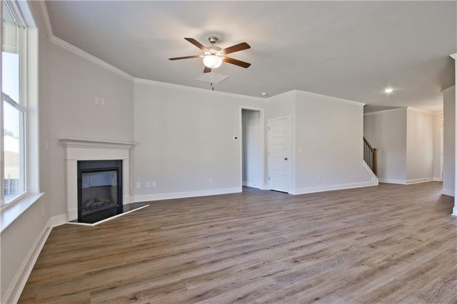 Spacious, unfurnished interior of a new home in Highland Park, Stonecrest (Image 33).