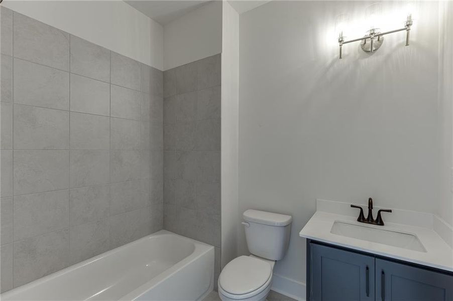 Furnished interior view inside a new home in , Cumming (Image 19).