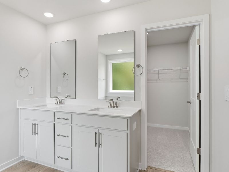 Furnished interior view inside a new home in Marshburn Landing - Signature Series, Wendell (Image 7).