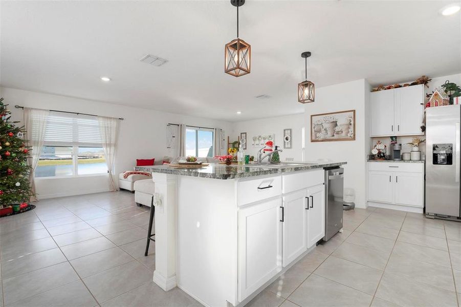 Furnished interior view inside a new home in Bella Lago, Parrish (Image 27).