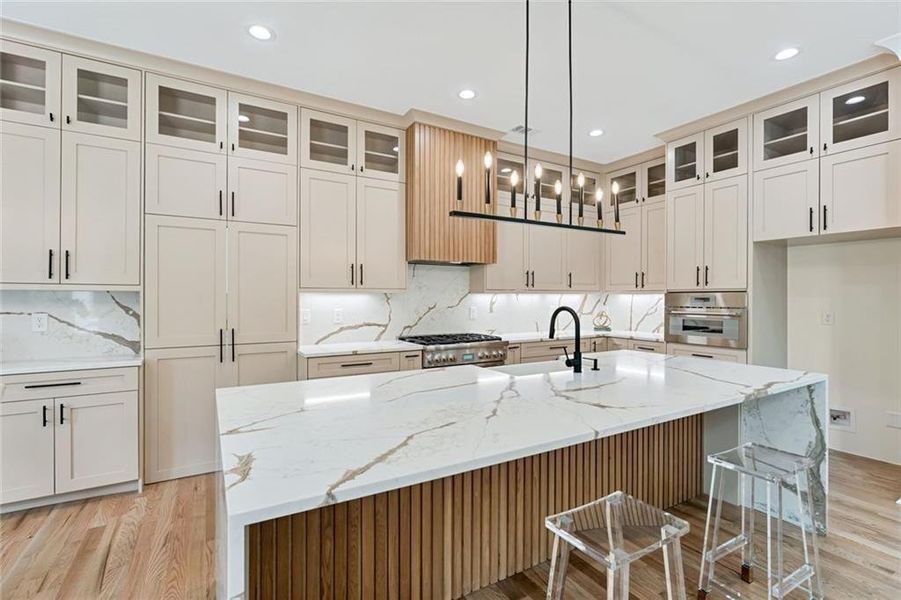 Furnished interior view inside a new home in , Buford (Image 7).