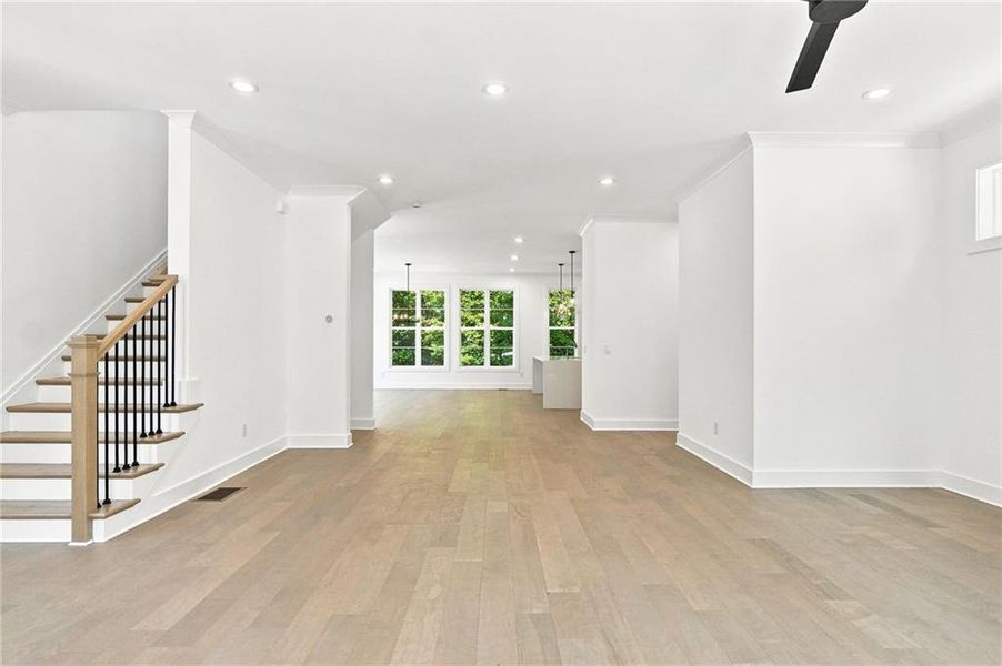 Spacious, unfurnished interior of a new home in Parkside Roswell, Roswell (Image 40).