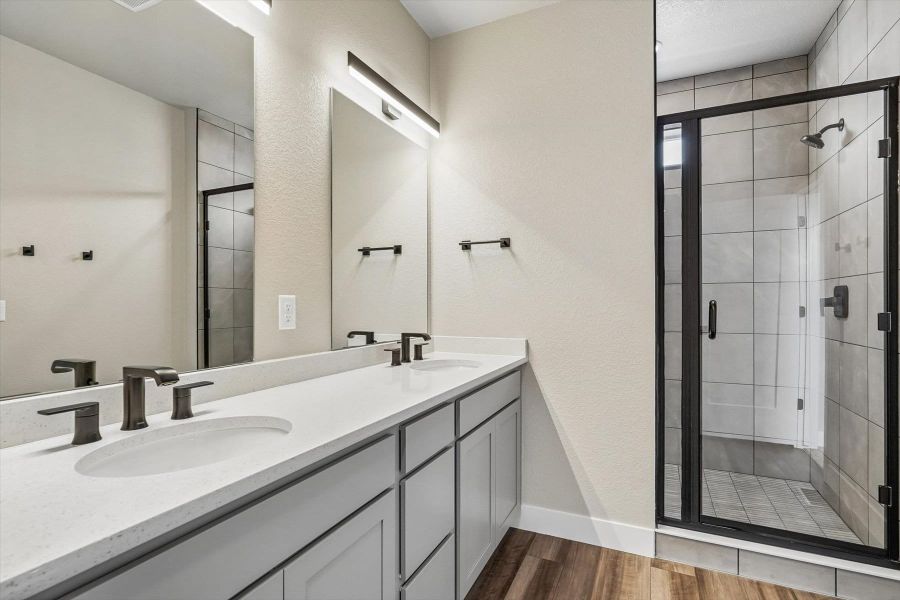 Furnished interior view inside a new home in Pony Park, Colorado Springs (Image 9).