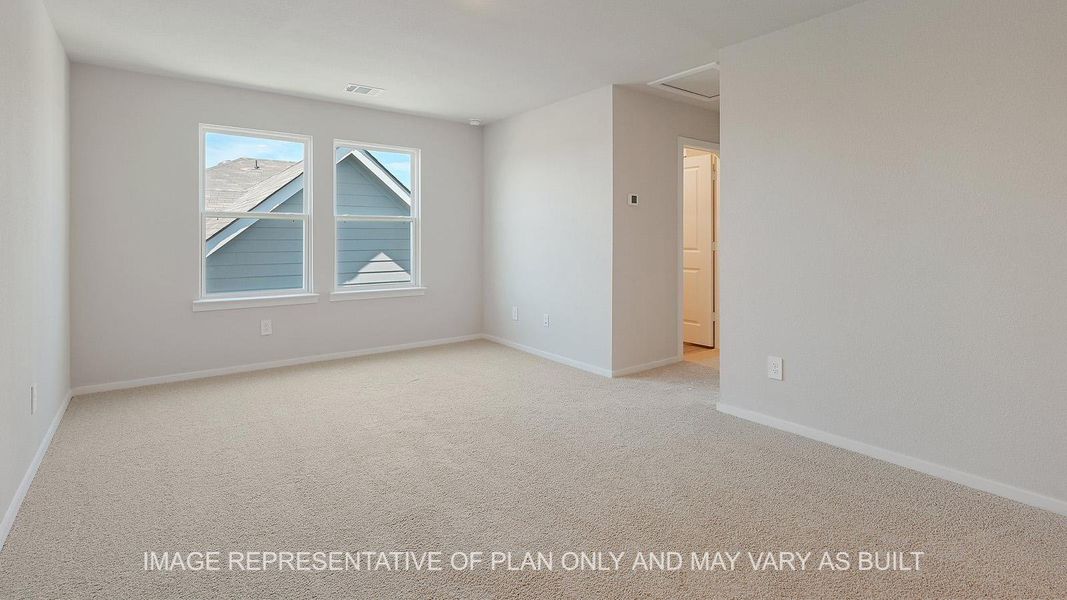 Spacious, unfurnished interior of a new home in Pleasant Hill, Bryan (Image 13).