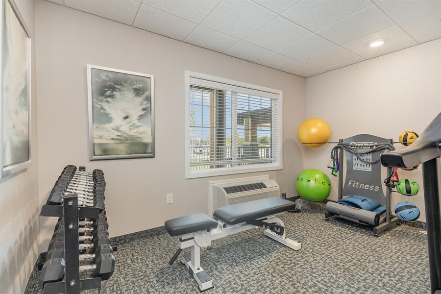 Stay fit with all new equipment Stay fit with all new equipment