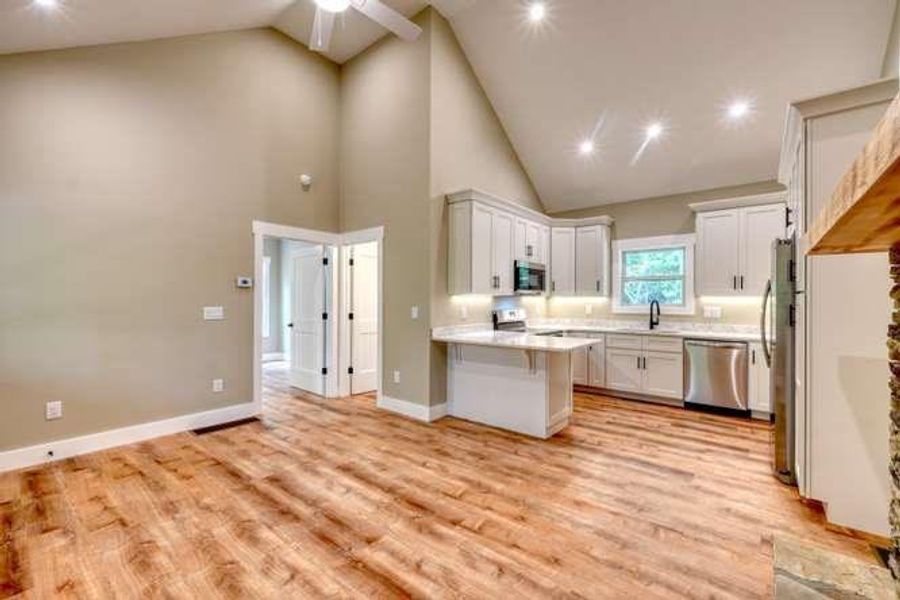 Furnished interior view inside a new home in , Blairsville (Image 5).