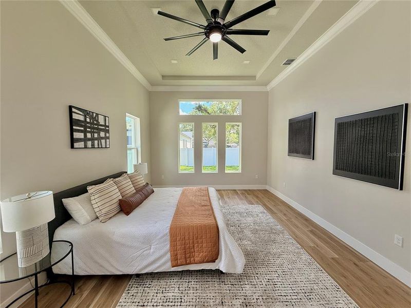 Furnished interior view inside a new home in , Orlando (Image 39).