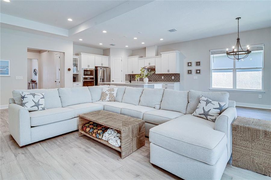 Furnished interior view inside a new home in , Kissimmee (Image 12).