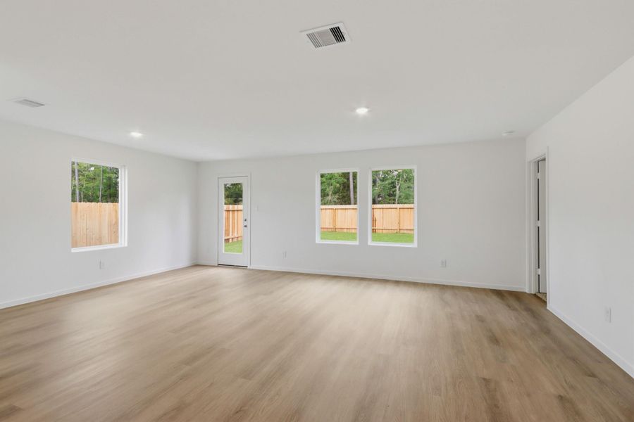 Spacious, unfurnished interior of a new home in New Waverly Station, New Waverly (Image 10). Spacious, unfurnished interior of a new home in New Waverly Station, New Waverly (Image 10).