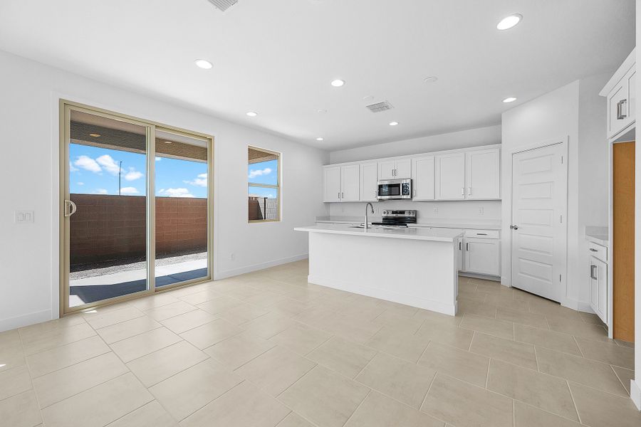 Furnished interior view inside a new home in Artisan at Asante Vista Collection, Surprise (Image 15).