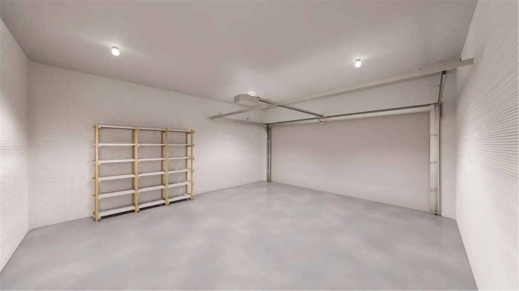 Spacious, unfurnished interior of a new home in Wolf Ranch: Genesis Collection, Georgetown (Image 10).