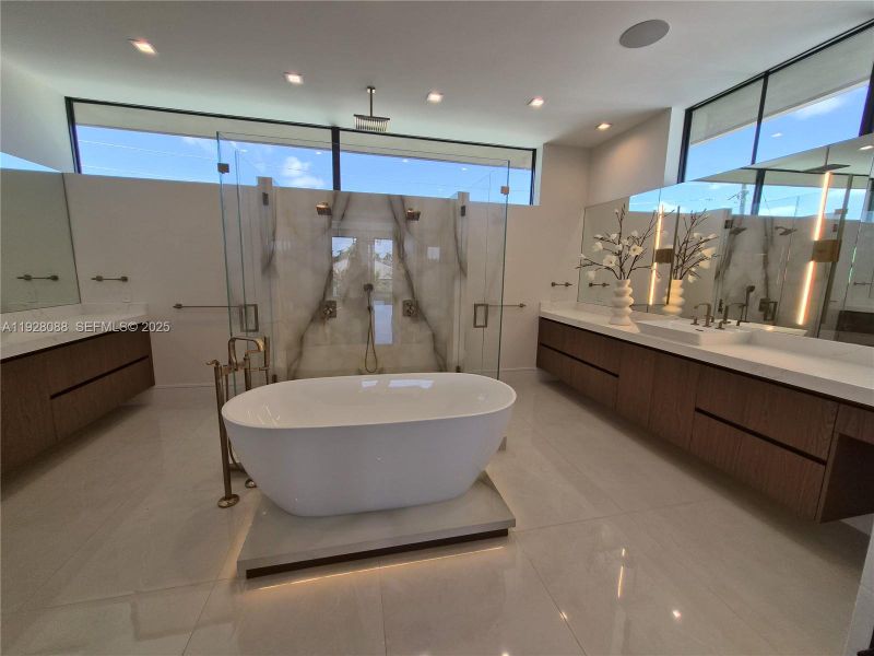 Furnished interior view inside a new home in , Lighthouse Point (Image 15).