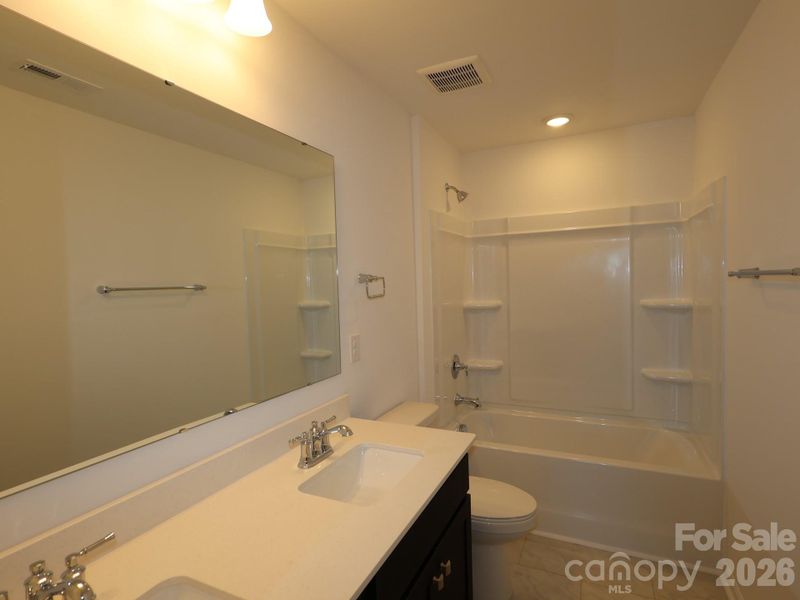 Secondary bathroom