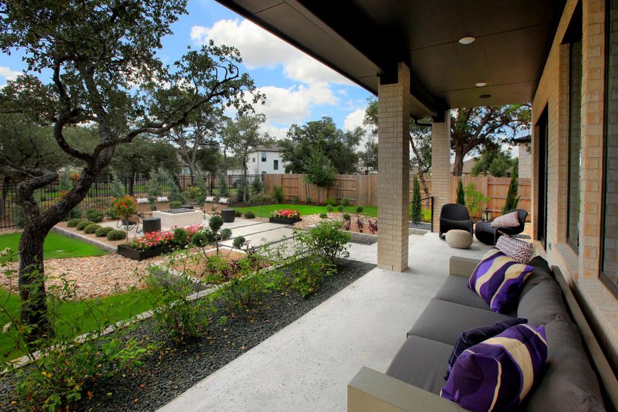 Tivoli Outdoor Living Area