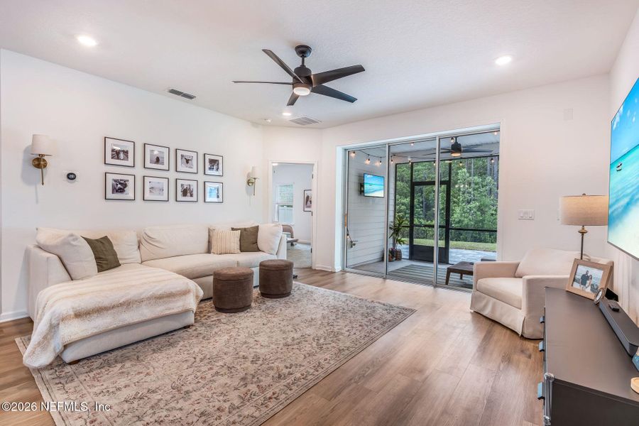 Furnished interior view inside a new home in , St. Augustine (Image 38).