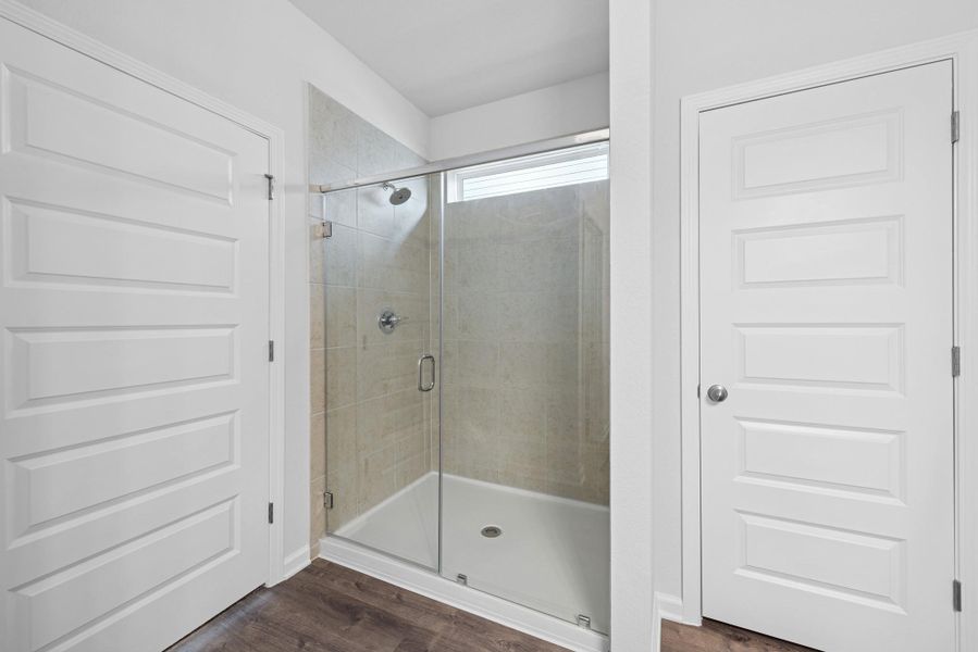 The Pearson- Primary Bathroom with Walk-In Shower The Pearson- Primary Bathroom with Walk-In Shower