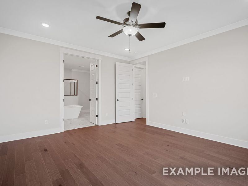 Representative unfurnished interior of a home built from the The Hathaway by Davidson Homes LLC in Shelton Square, Murfreesboro (Image 28).