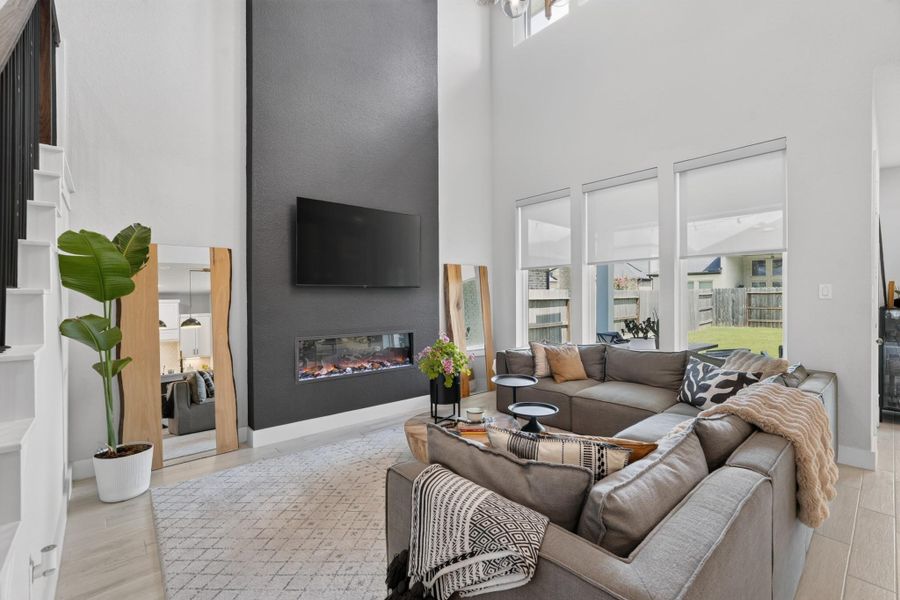 Furnished interior view inside a new home in Lakes at Creekside 50′, Tomball (Image 30). Furnished interior view inside a new home in Lakes at Creekside 50′, Tomball (Image 30).