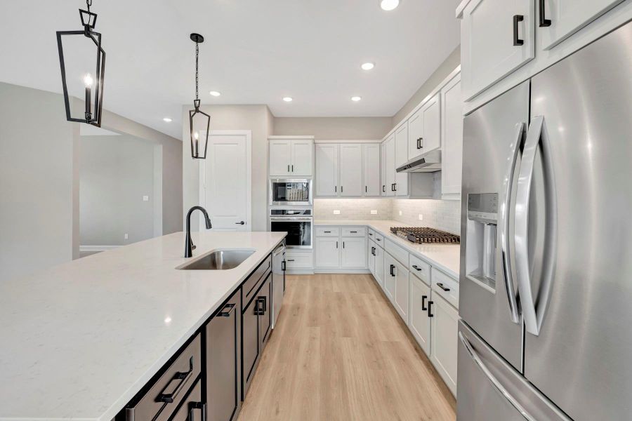 Furnished interior view inside a new home in COLTON 45' Homesites, Todd Mission (Image 8).