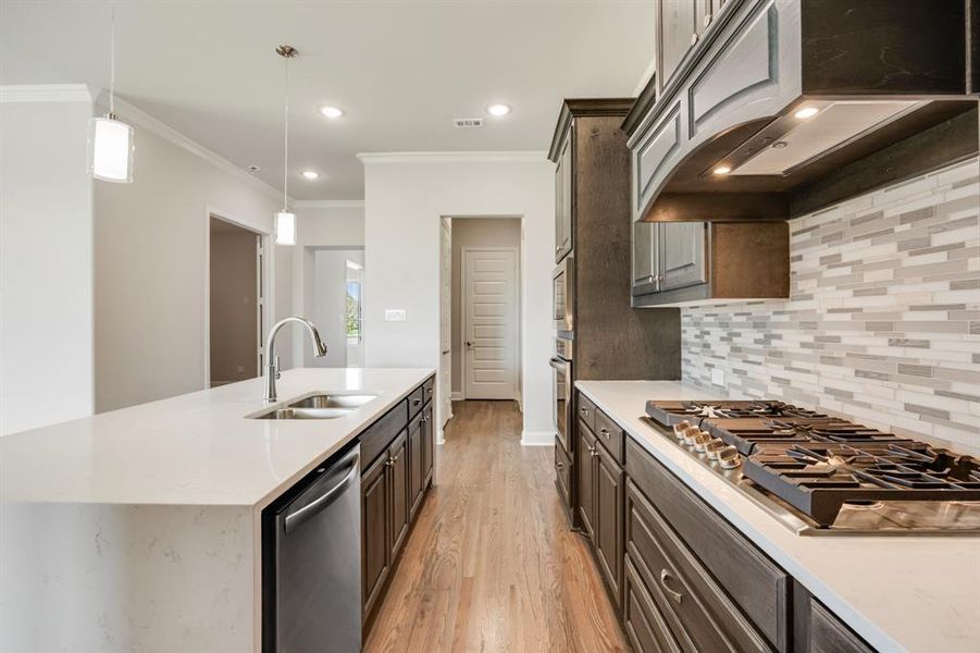 Furnished interior view inside a new home in Heath Golf and Yacht, Forney (Image 11).