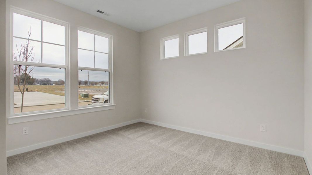 Furnished interior view inside a new home in Cottages of Bearwood, Mount Pleasant (Image 31).