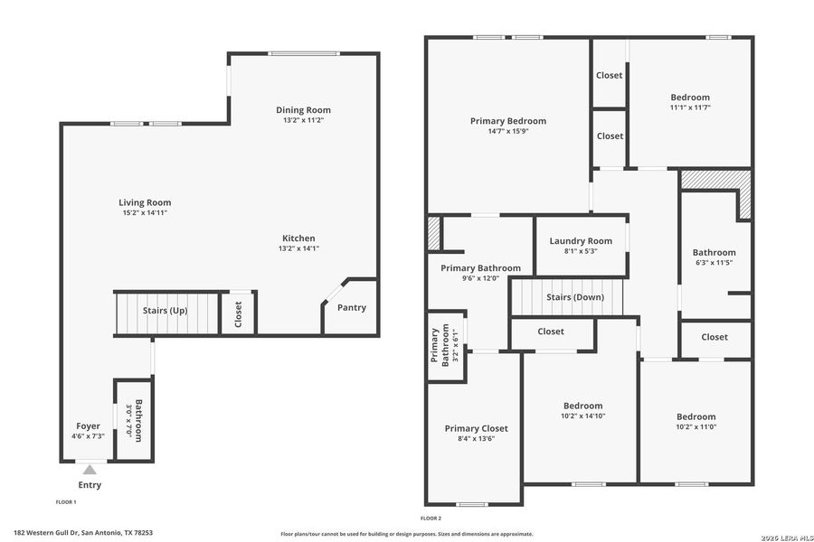 2D floor plan layout of this home in Redbird Ranch, San Antonio, TX (Image 4). 2D floor plan layout of this home in Redbird Ranch, San Antonio, TX (Image 4).