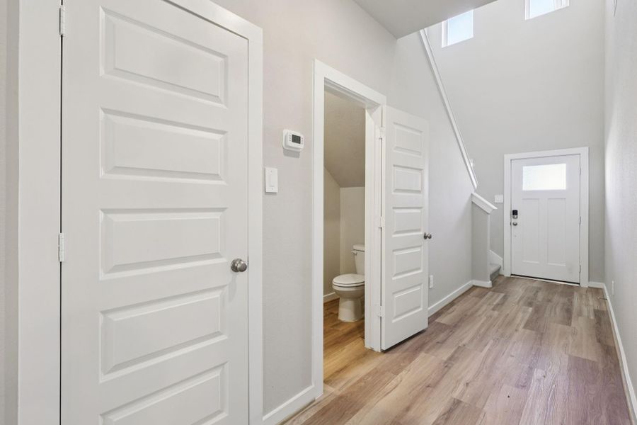 Photo is not of the actual home, but is an inspirational photo of builder’s model home and may depict options, furnishings, and/or decorator features that are not included