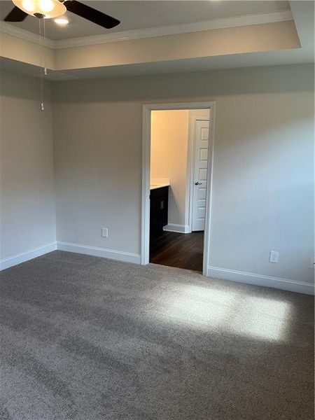 Spacious, unfurnished interior of a new home in Park Place, Bowdon (Image 19). Spacious, unfurnished interior of a new home in Park Place, Bowdon (Image 19).
