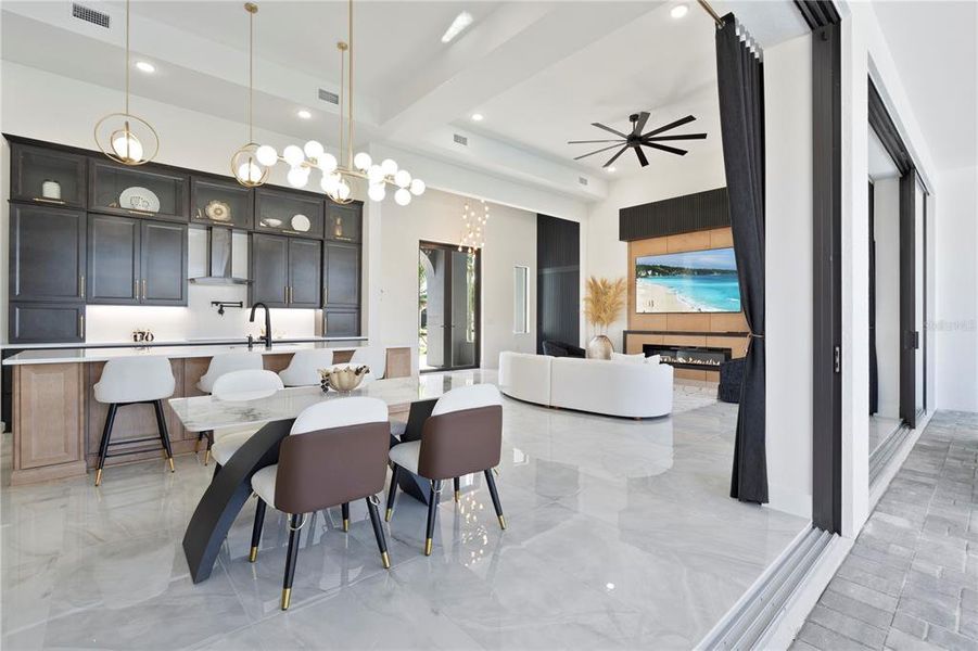 Furnished interior view inside a new home in , Cape Coral (Image 28).