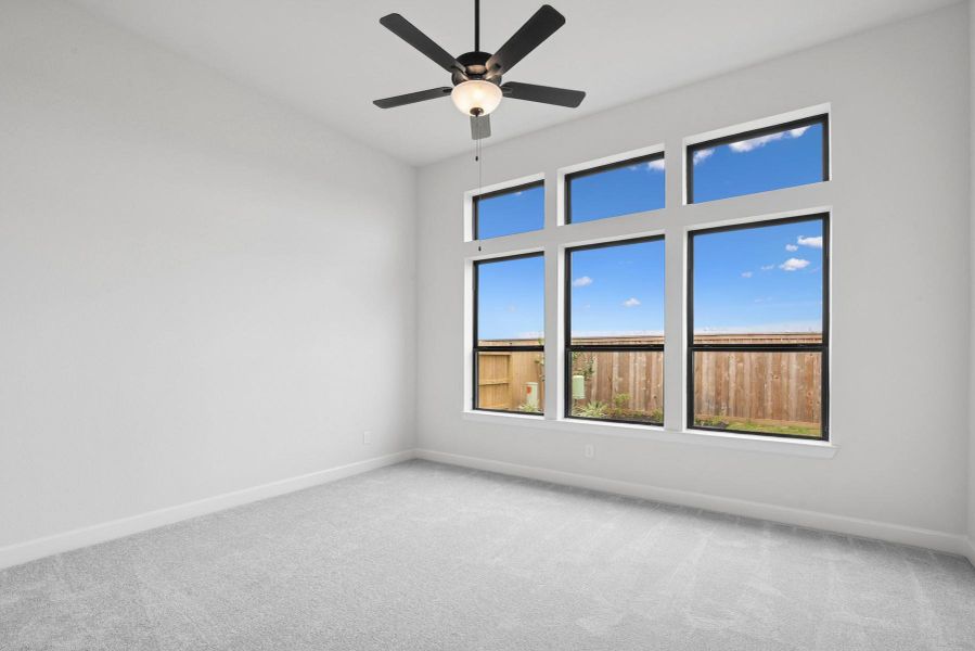 Spacious, unfurnished interior of a new home in Grange 45' Homesites, Katy (Image 23). Spacious, unfurnished interior of a new home in Grange 45' Homesites, Katy (Image 23).