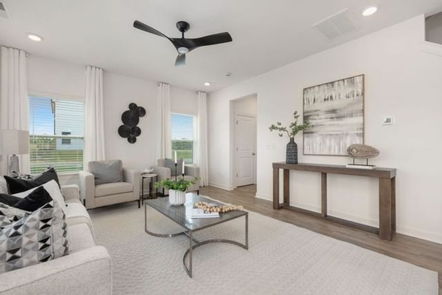 Representative furnished interior of a home built from the Eden by True Homes in Benson Village, Benson (Image 11).