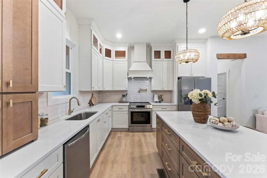 Furnished interior view inside a new home in , Bessemer City (Image 4).