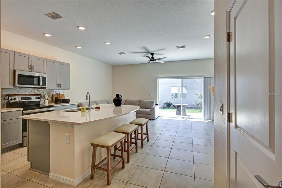 Furnished interior view inside a new home in , Kissimmee (Image 18). Furnished interior view inside a new home in , Kissimmee (Image 18).